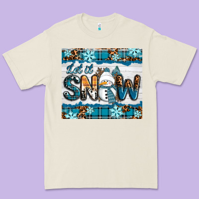 Let It Snow Premium Tee Designed By Ranaportraitstore