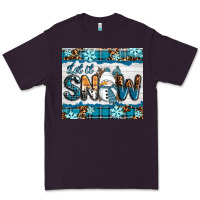 Plum let it snow Premium Tee - RanaPortraitStore