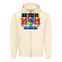 Sandshell autism mom like a normal mom Zipper Hoodie - MaliasSmallBusiness