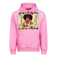Fuchsia Pink summer vibes afro kid Urban Hoodie - TumblerDesignByShophia