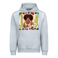 Heather Grey summer vibes afro kid Urban Hoodie - TumblerDesignByShophia