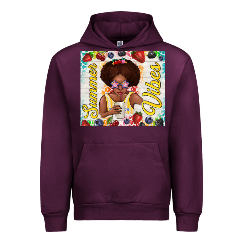 Summer Vibes Afro Kid Urban Hoodie by TumblerDesignByShophia | Teevron