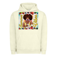 Pigment Pistachio summer vibes afro kid Urban Hoodie - TumblerDesignByShophia