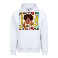 White summer vibes afro kid Urban Hoodie - TumblerDesignByShophia
