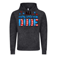 Vintage Black All American dude Vintage Hoodie - Neo Western