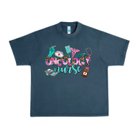 Midnight Navy oncology nurse Urban Heavy Tee - AdoDesignShop