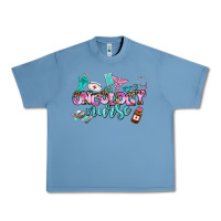 Pebble Blue oncology nurse Urban Heavy Tee - AdoDesignShop