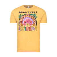 Vintage Mustard happiness is being a grandma Vintage Tee - JahusDesignShop