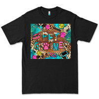 Black pet groomer Premium Tee - RanaPortraitStore