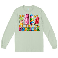 Matcha popsicle with stars Long Sleeve Tee - AdoDesignShop