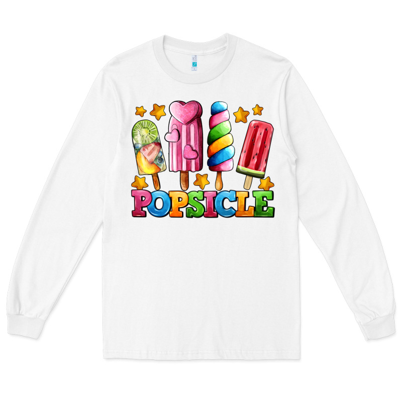 Popsicle With Stars Long Sleeve Tee by AdoDesignShop | Teevron
