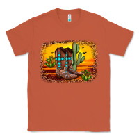 Copper cross sunset backgraund Classic Tee - JahusDesignShop