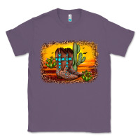 Lavender cross sunset backgraund Classic Tee - JahusDesignShop