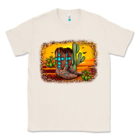 Natural cross sunset backgraund Classic Tee - JahusDesignShop