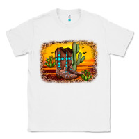White cross sunset backgraund Classic Tee - JahusDesignShop