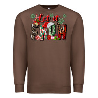 Chestnut let it snow Premium Sweatshirt - MaliasSmallBusiness