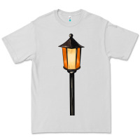 Dove Grey street lamp Premium Tee - BarkalooDesign
