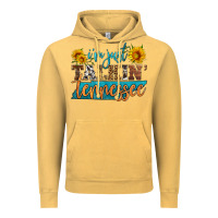Vintage Mustard i'm just talking tennessee Vintage Hoodie - HRA Design Shop