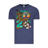 Vintage Denim 2024 graduate leopard Vintage Tee - AdoDesignShop