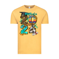 Vintage Mustard 2024 graduate leopard Vintage Tee - AdoDesignShop