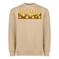 Mushroom leopard softball 16oz libbey glass Heavyweight Sweatshirt - HRA Design Shop
