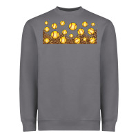 Storm leopard softball 16oz libbey glass Heavyweight Sweatshirt - HRA Design Shop