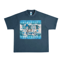 Midnight Navy winter vibes gnome Urban Heavy Tee - JahusDesignShop