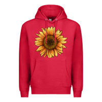 Cardinal sunflower Premium Hoodie - BarkalooDesign