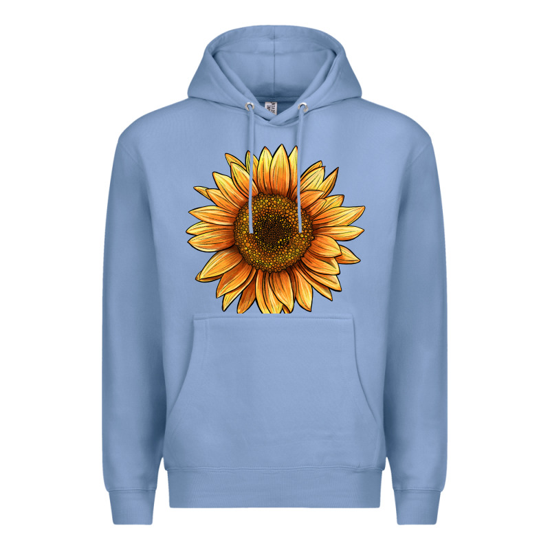 Sunflower Premium Hoodie by BarkalooDesign | Teevron