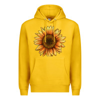 Lemon sunflower Premium Hoodie - BarkalooDesign