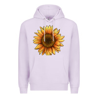 Lilac sunflower Premium Hoodie - BarkalooDesign