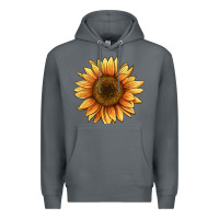 Rock sunflower Premium Hoodie - BarkalooDesign