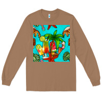 Toasted Coconut summer drinks and ice cream Long Sleeve Tee - BundleAndBundleShop