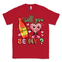 Red will you be my Classic Tee - LillyAllenDesigns