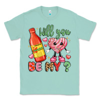 Seafoam will you be my Classic Tee - LillyAllenDesigns