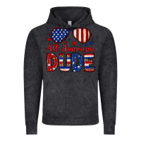 Vintage Black All American dude Vintage Hoodie - Neo Western