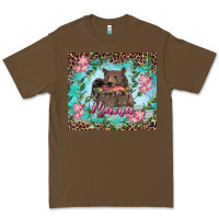 Cacao mama bear haunting fish floral Premium Tee - RanaPortraitStore