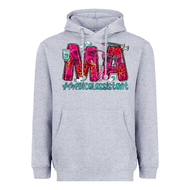 Medical Assistant Heavyweight Hoodie by MaliasSmallBusiness | Teevron