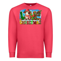 Cardinal love christmas cow Premium Sweatshirt - MaliasSmallBusiness