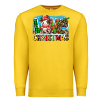 Lemon love christmas cow Premium Sweatshirt - MaliasSmallBusiness