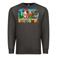 Smoke love christmas cow Premium Sweatshirt - MaliasSmallBusiness