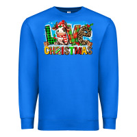 True Royal love christmas cow Premium Sweatshirt - MaliasSmallBusiness
