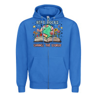 True Royal book lover Zipper Hoodie - MaliasSmallBusiness