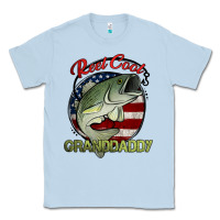 Dusty Blue reel cool granddaddy fishing Classic Tee - Jasminsmagicworld
