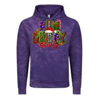 Cloud Purple Christmas big daddy claus Vintage Hoodie - FaDigitalArtStudio