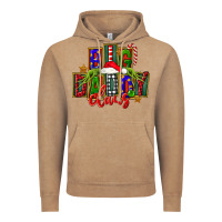 Vintage Coffee Christmas big daddy claus Vintage Hoodie - FaDigitalArtStudio