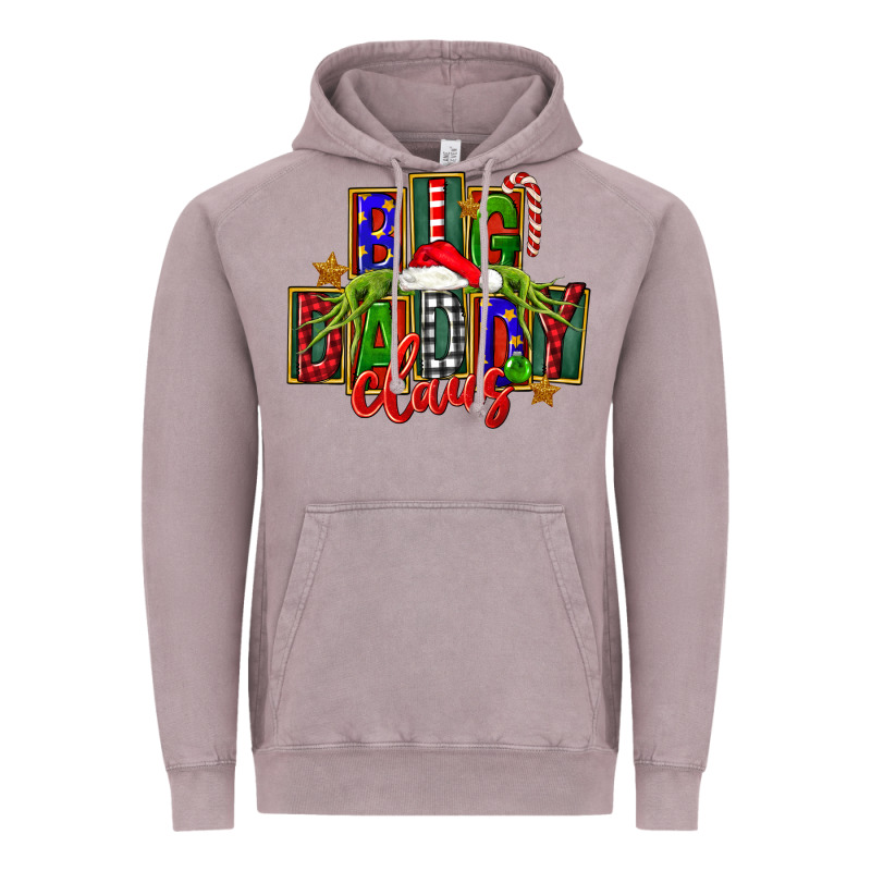 Christmas Big Daddy Claus Vintage Hoodie by FaDigitalArtStudio | Teevron