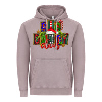 Vintage Zinc Christmas big daddy claus Vintage Hoodie - FaDigitalArtStudio
