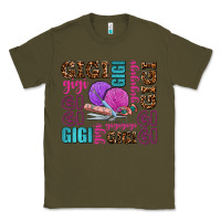 Army Green gigi gigi with knitting Classic Tee - AdoDesignShop