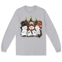Moon Dust christmas snowman Long Sleeve Tee - AdoDesignShop